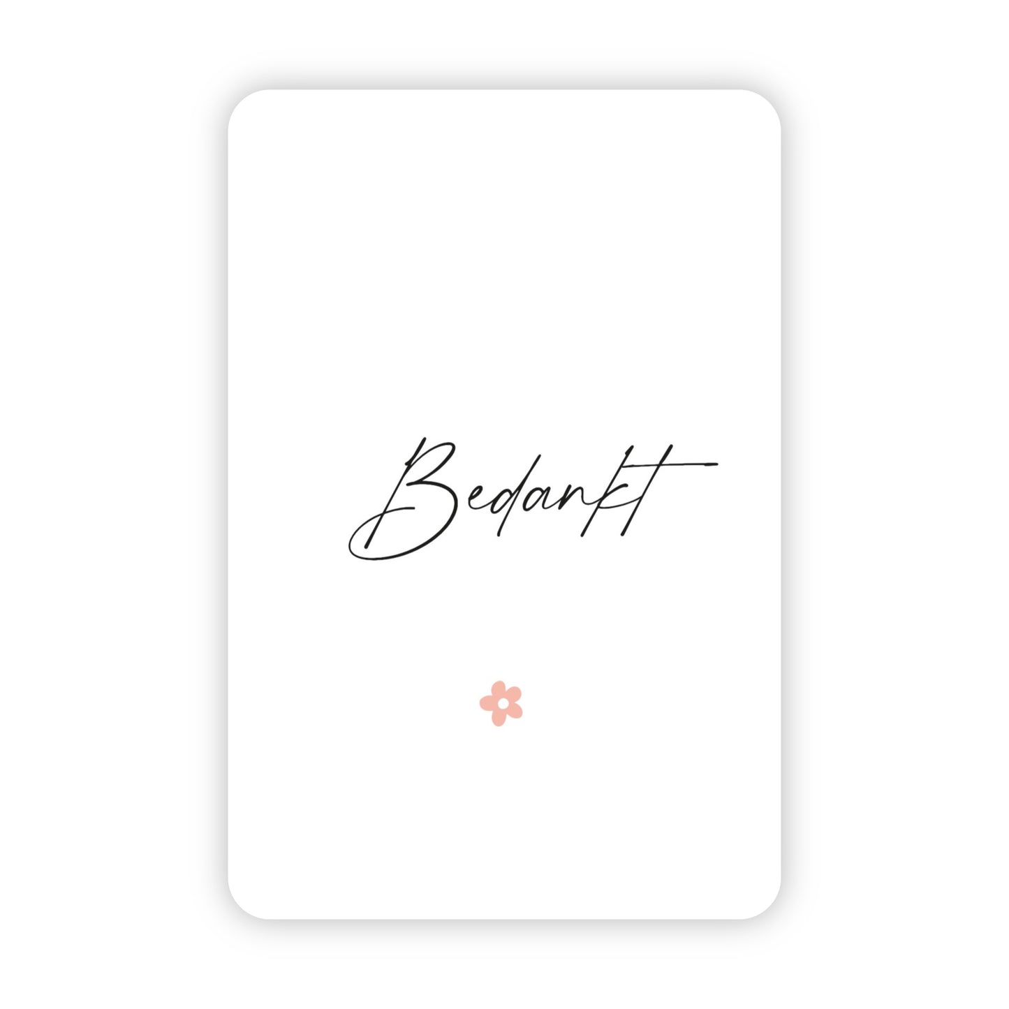 Minikaart | Bedankt