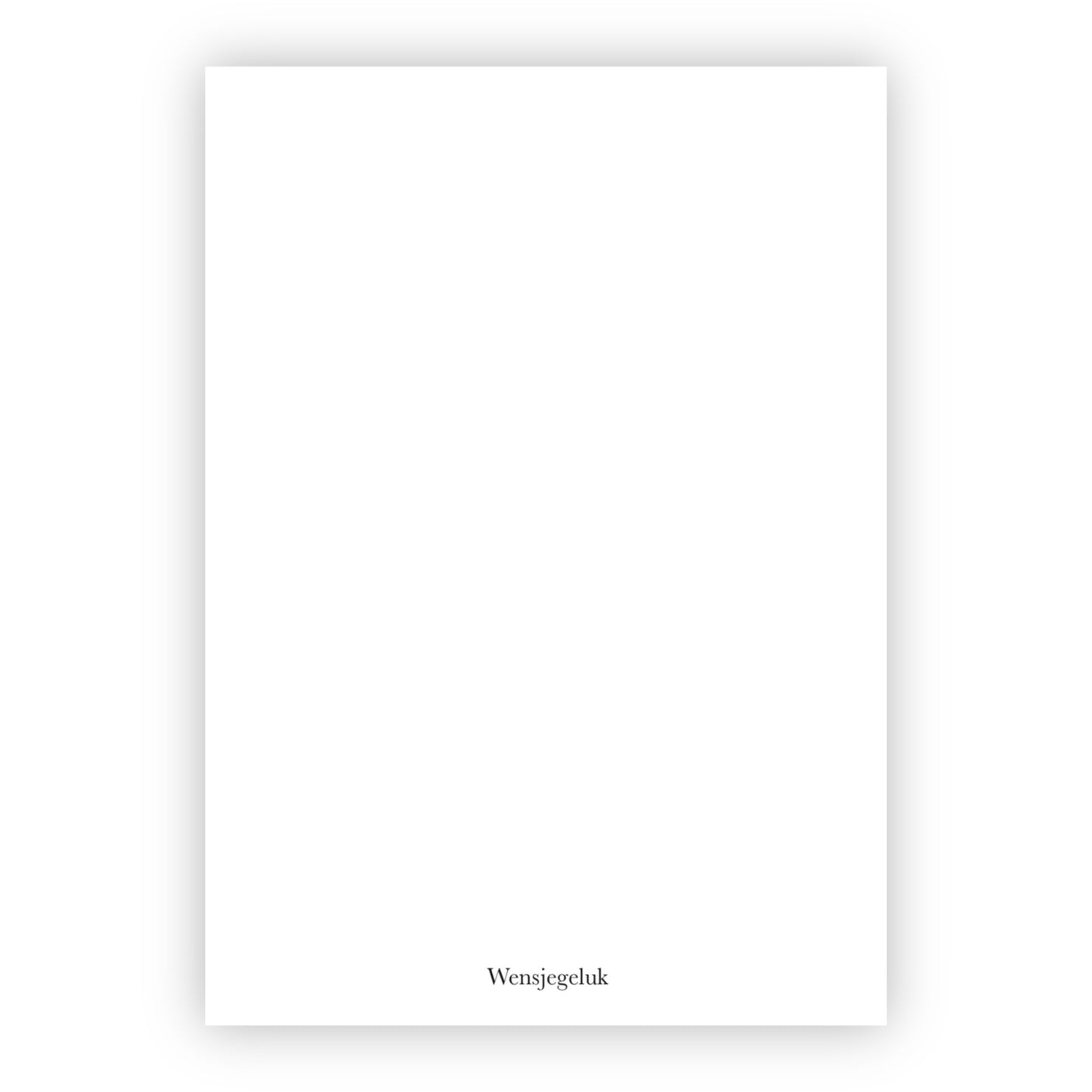 Wenskaart | Één jaar samen