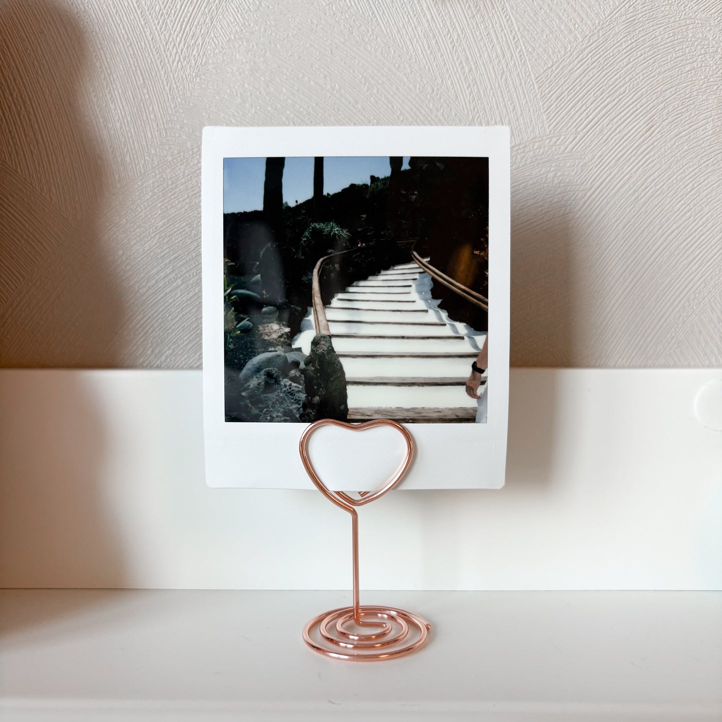 Fotohouder | Hartje rosé