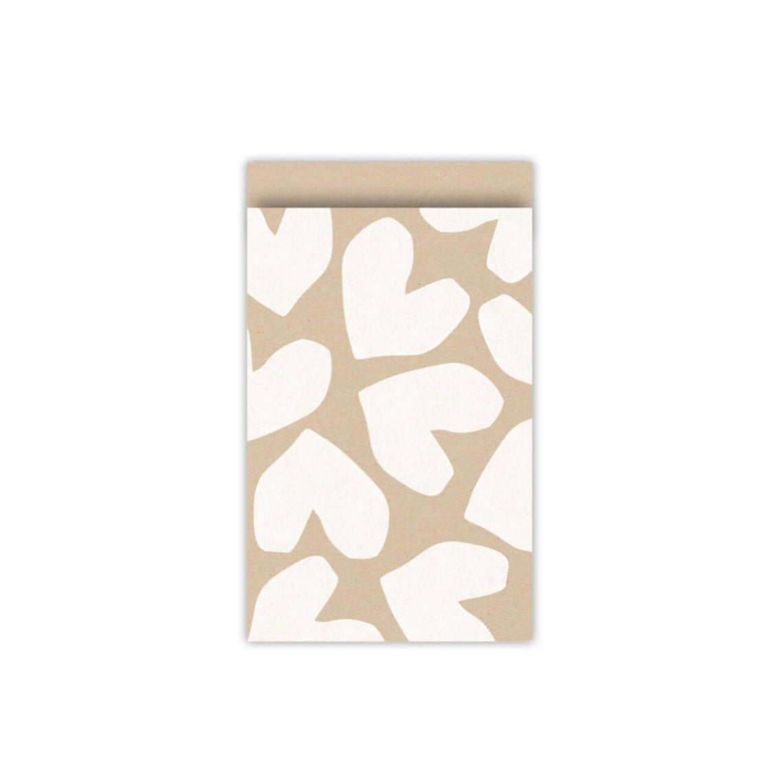 Cadeauzakjes | Hartjes kraft 5 stuks