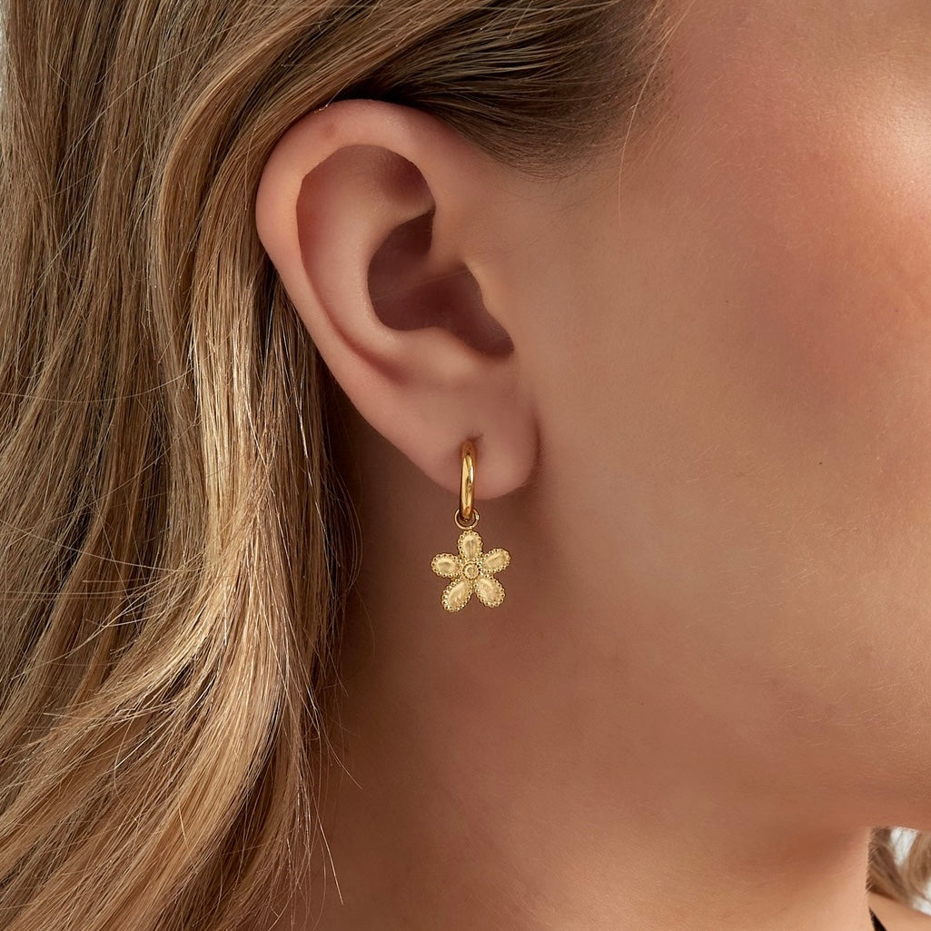Oorbellen | Lenora goud