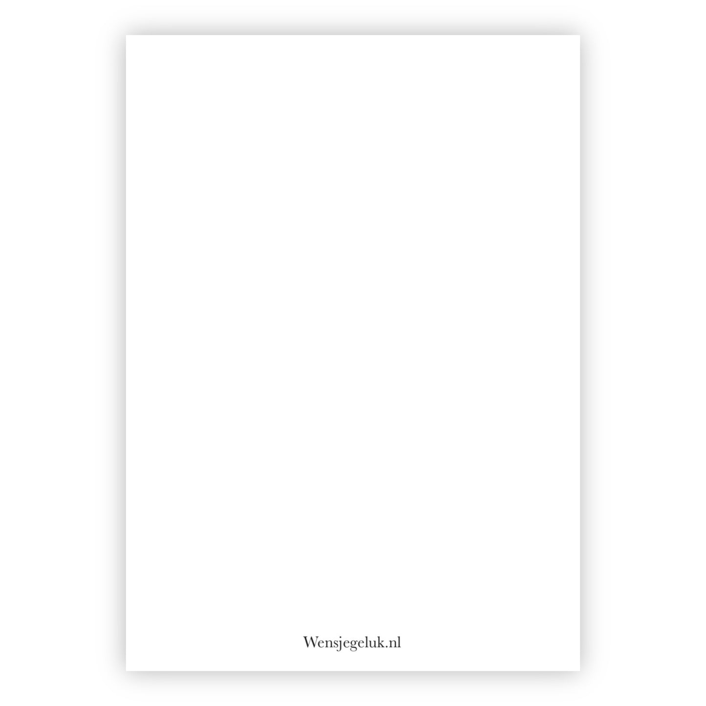 Wenskaart | This is a paper hug