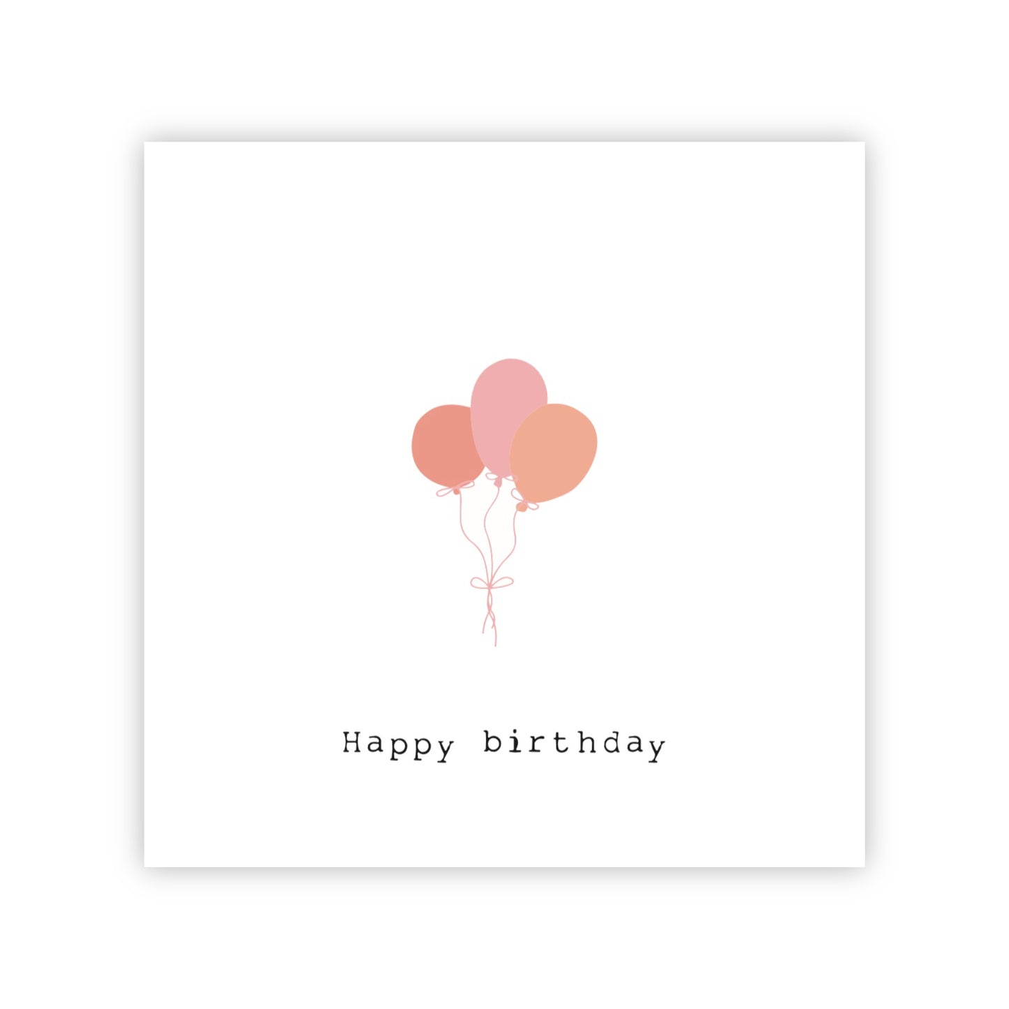 Wenskaart | Happy birthday