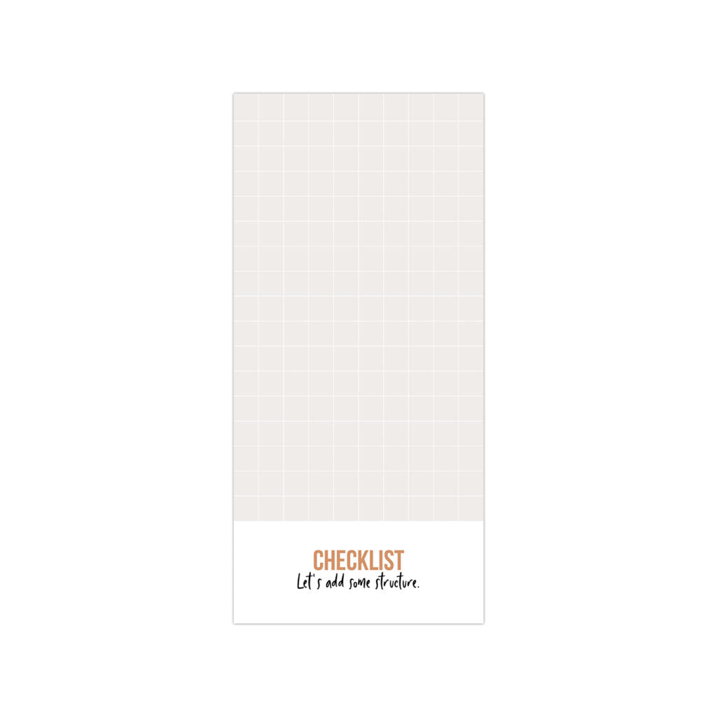 Notitieblok | Grid grey