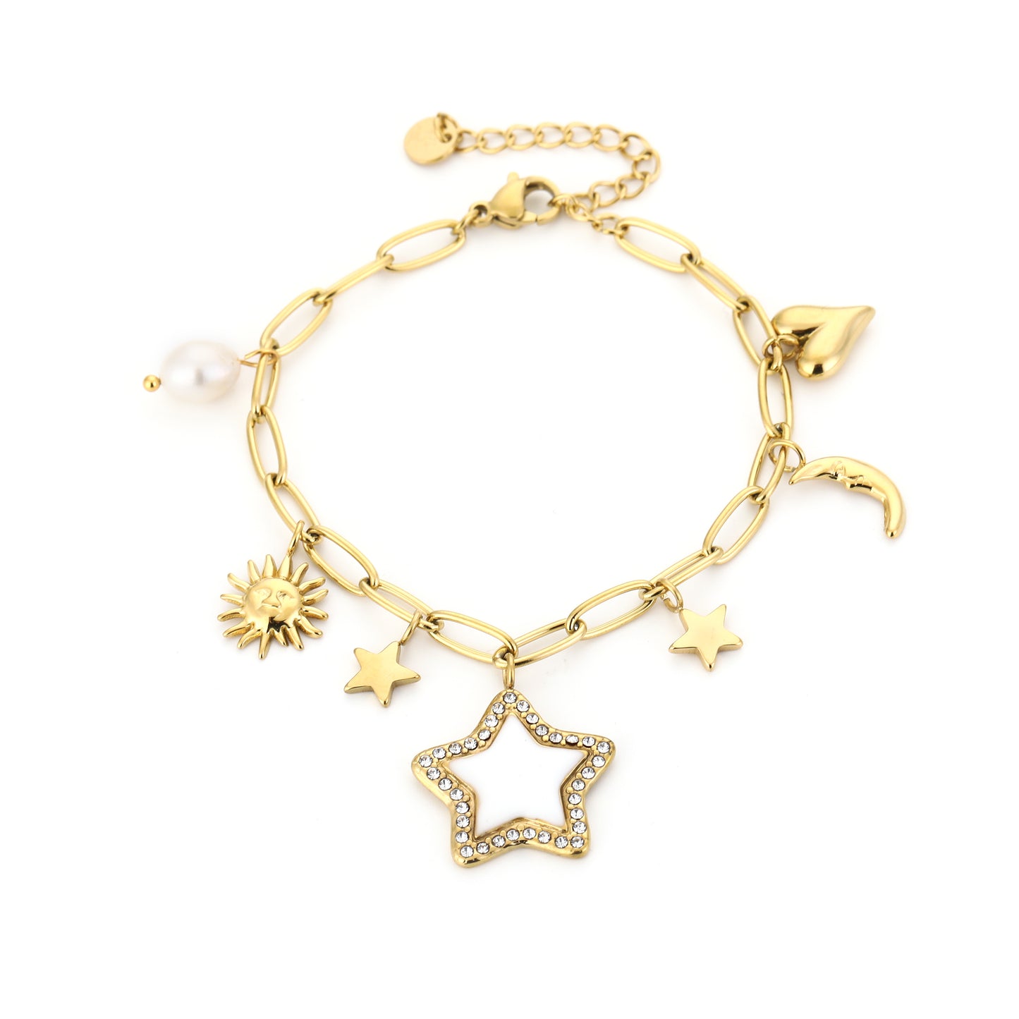 Armband | Sterre goud