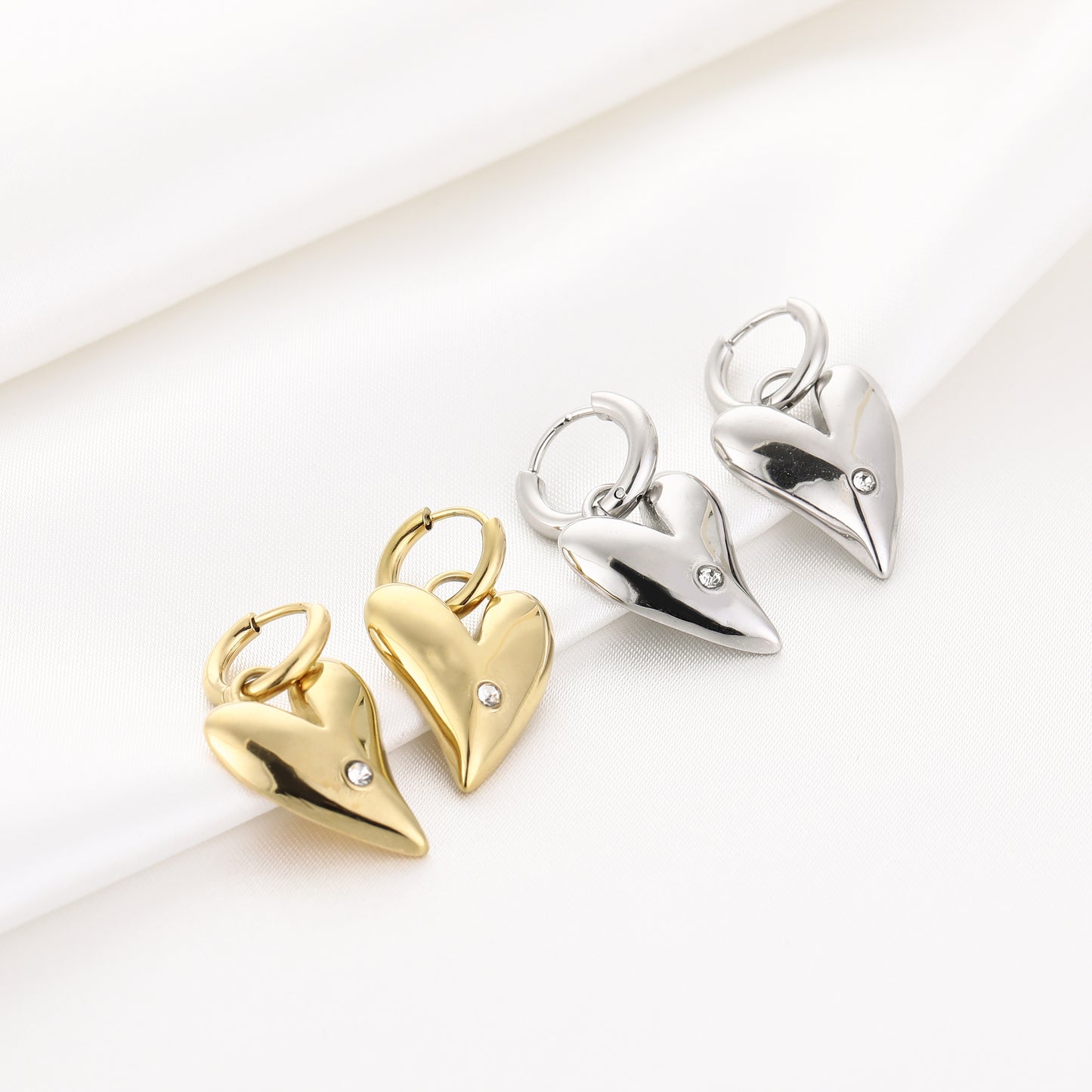 Oorbellen | Luna zilver