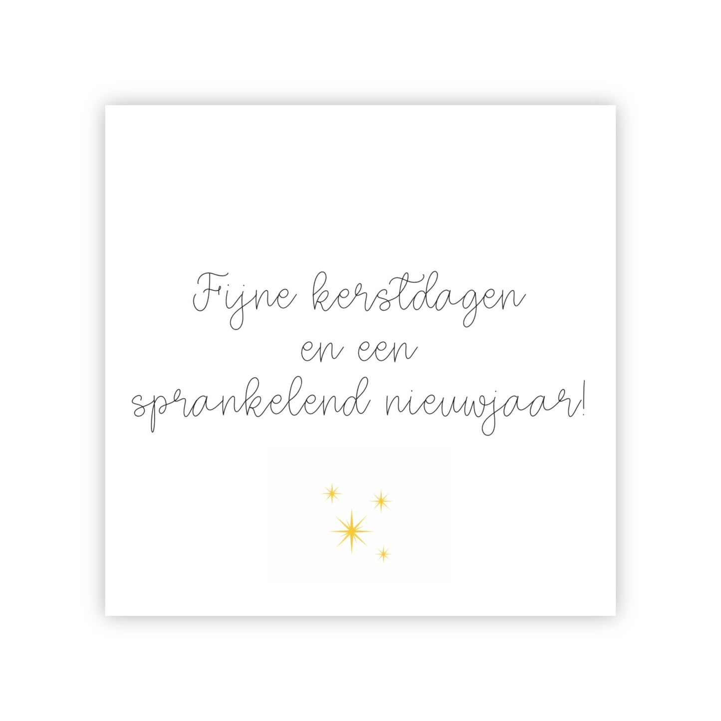 Dubbele kerstkaarten | Set van 10