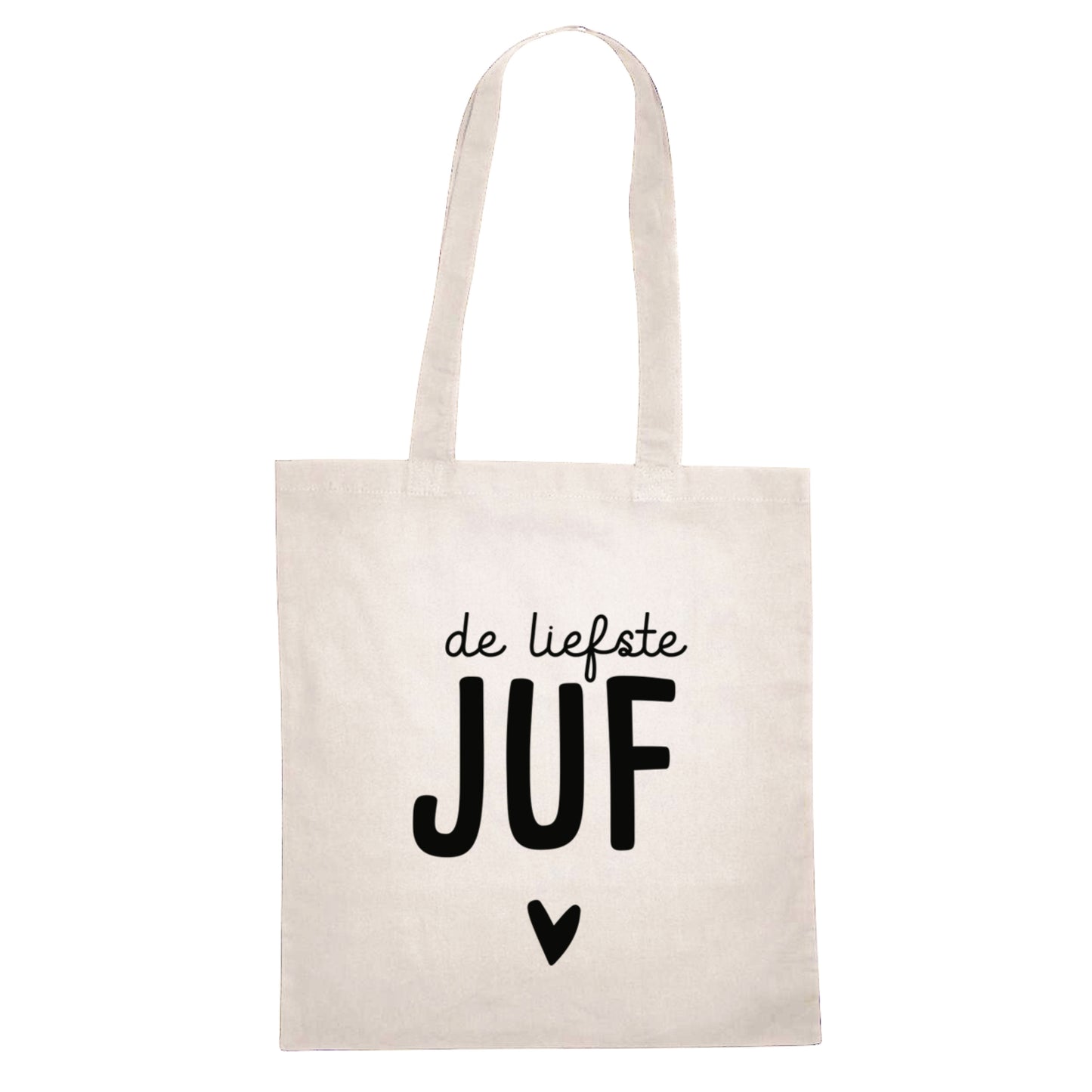 Canvas tas | De liefste juf
