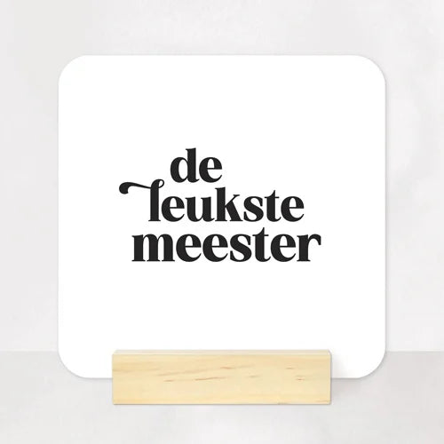 Forex tegeltje | Leukste meester