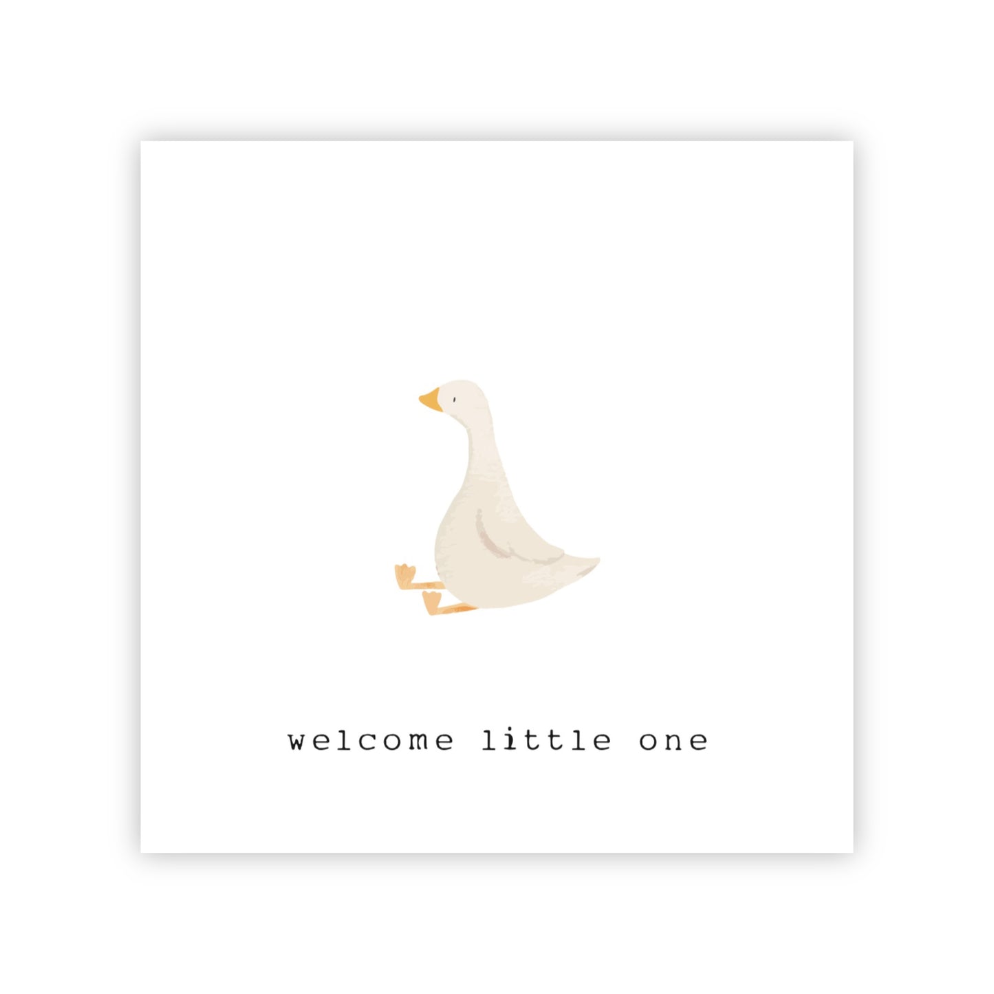 Wenskaart | Welcome little one