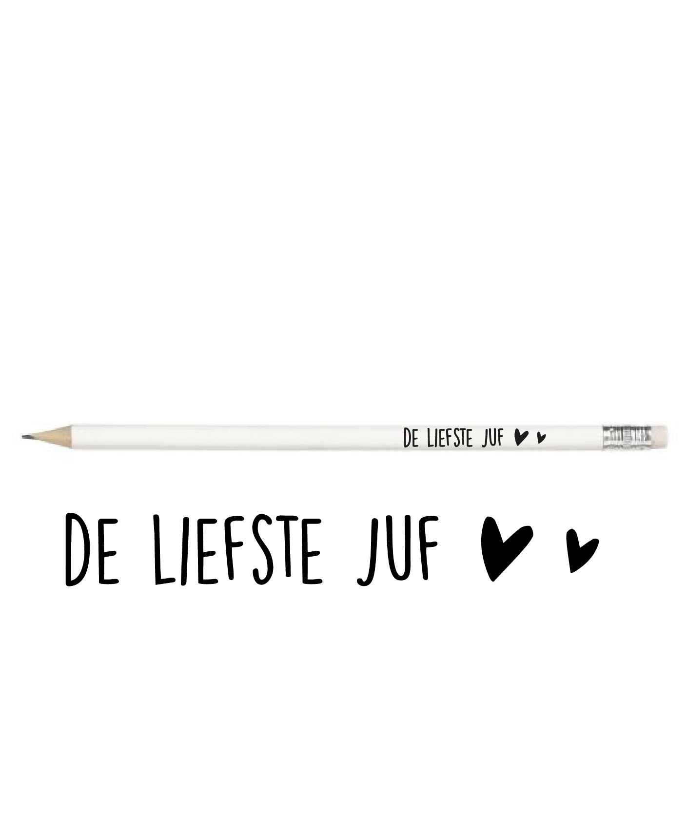 Potlood | De liefste juf