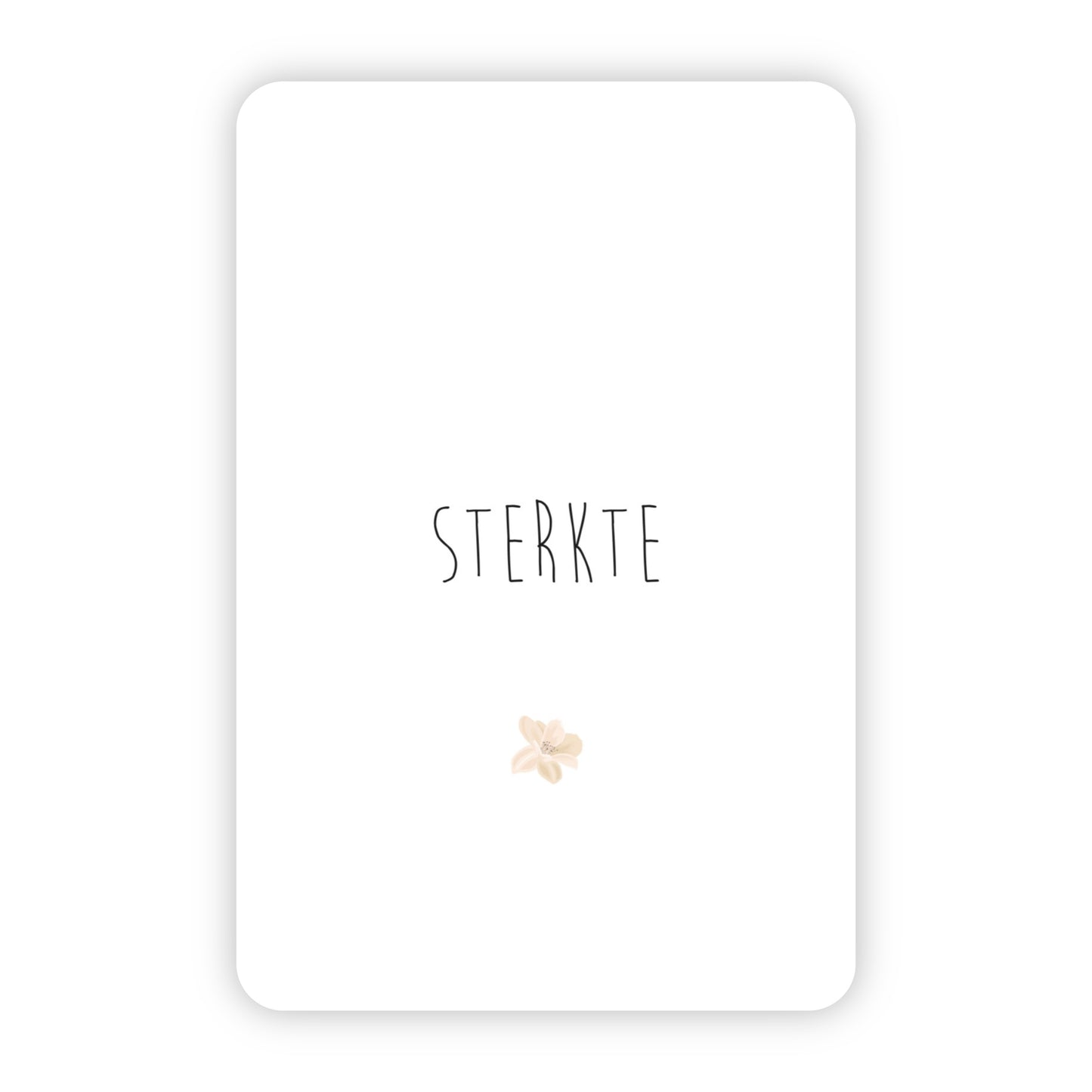 Wenskaart | Sterkte