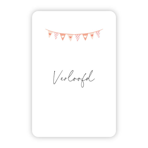 Wenskaart | Verloofd