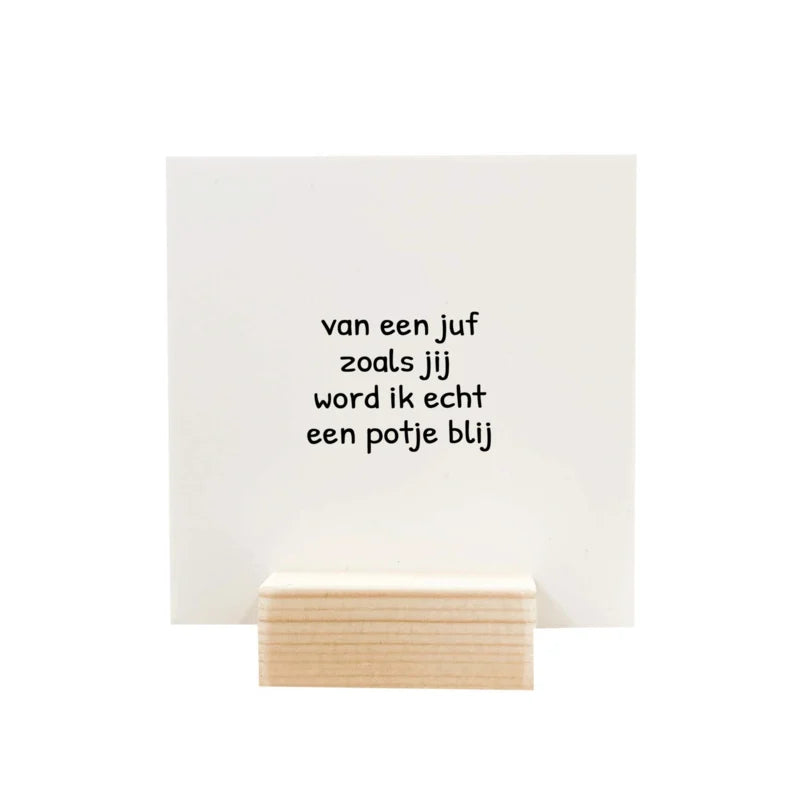 Forex tegeltje | Juf
