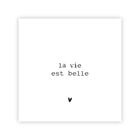 Forex tegeltje | La vie est belle