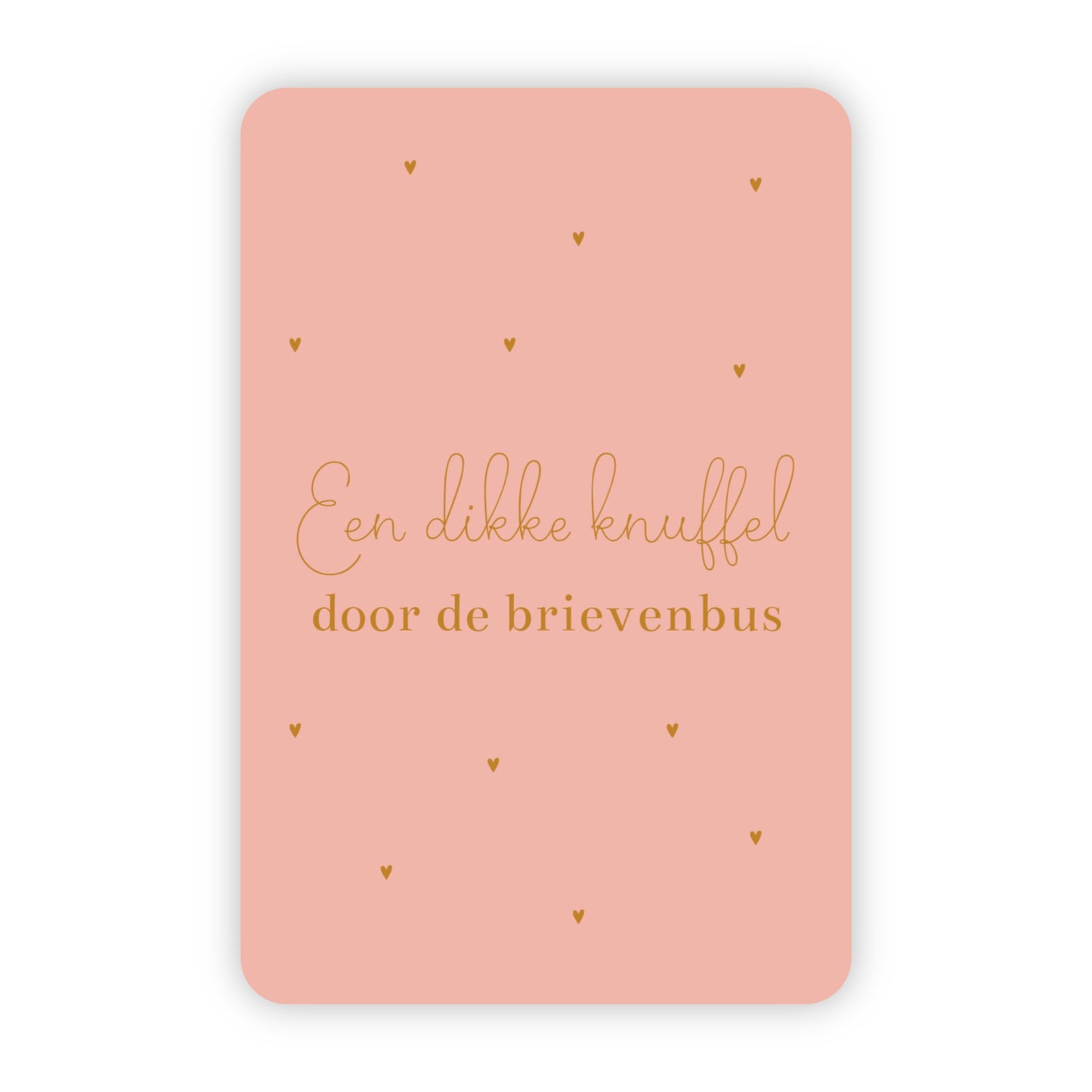 Wenskaarten | Set van 20 met goudfolie