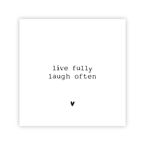 Forex tegeltje | Live fully laugh often