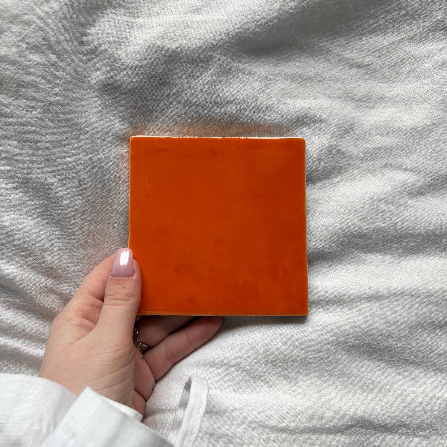 Tegeltje | Oranje - personaliseer