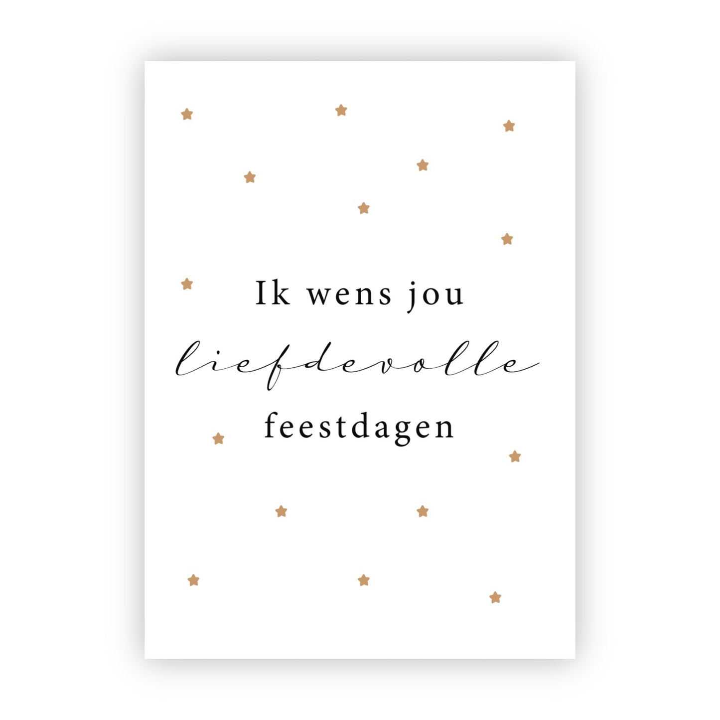 Kerstkaarten set van 10