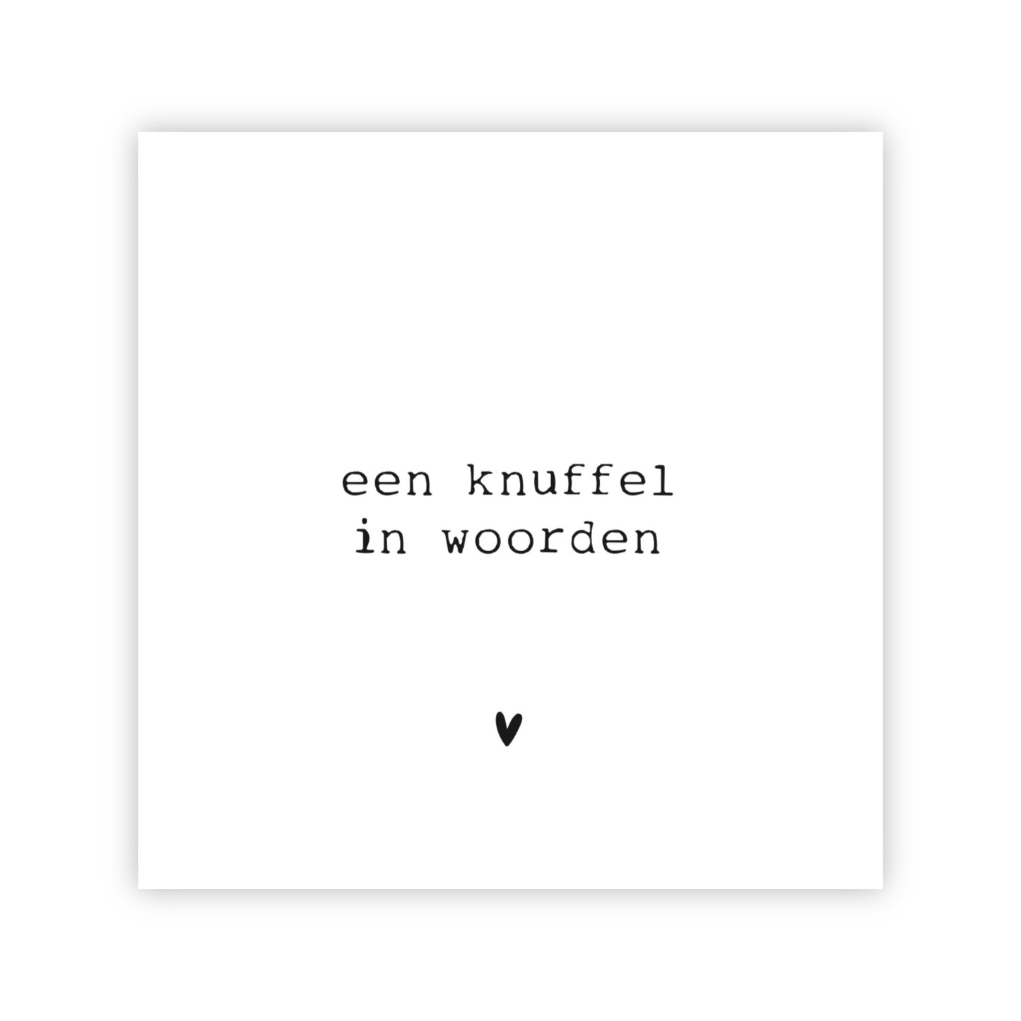 Forex tegeltje | Een knuffel in woorden