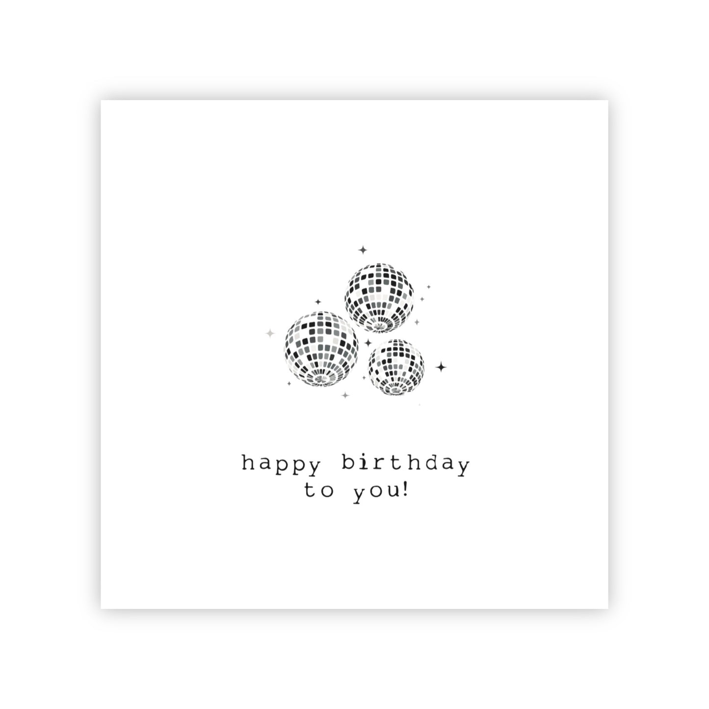 Wenskaart | Happy birthday to you