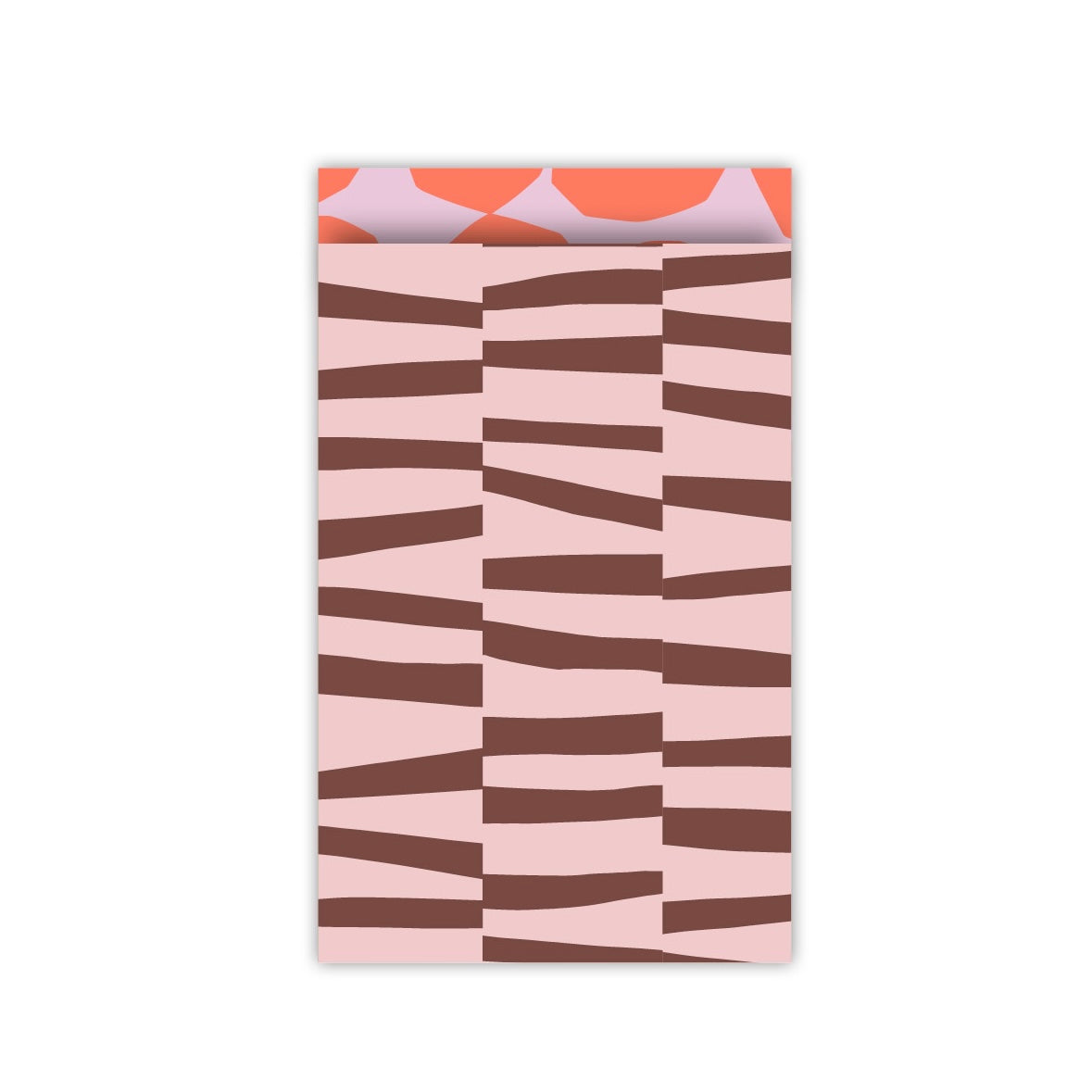 Cadeauzakjes | Strepen roze 5 stuks