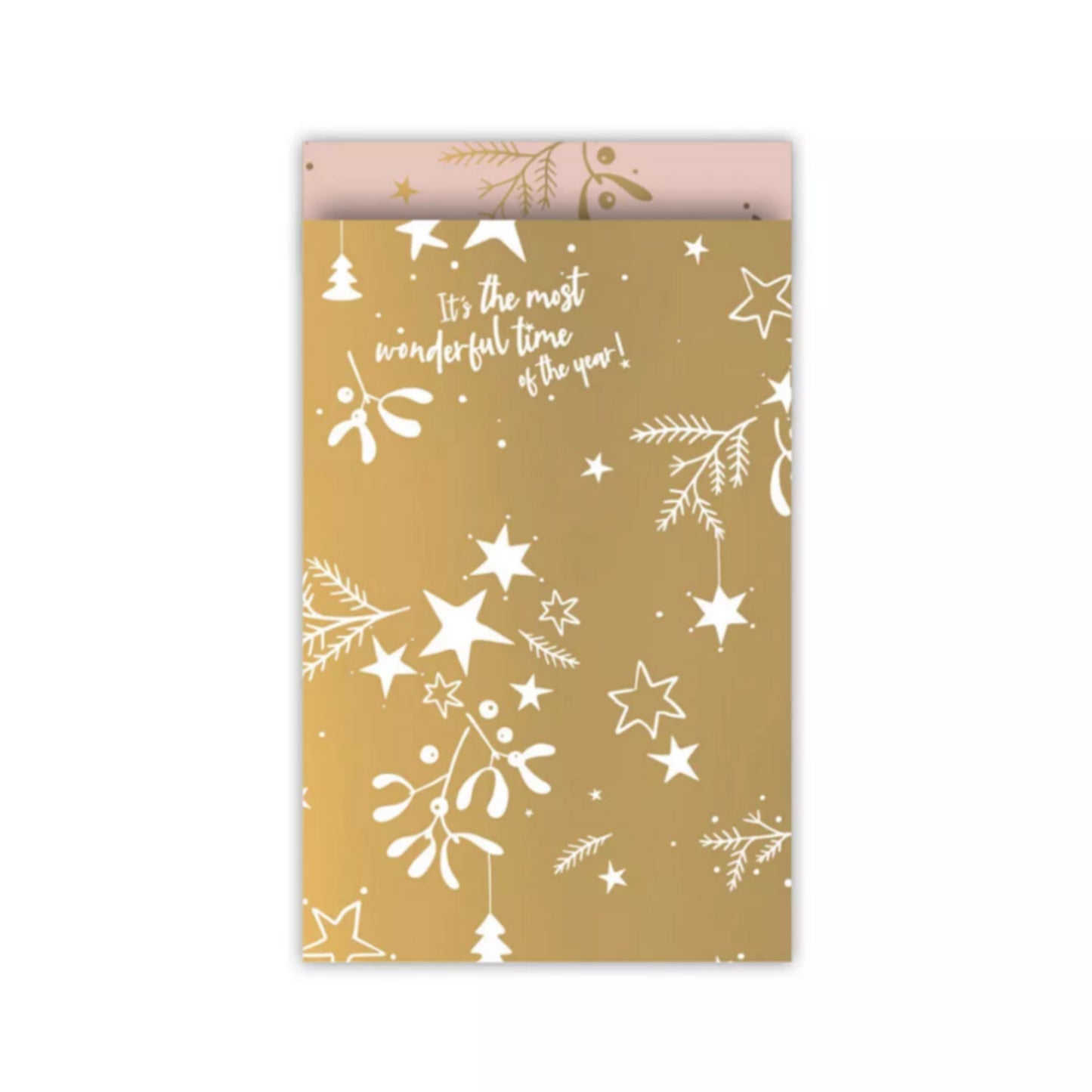 Cadeauzakjes | Mistletoe kisses 5 stuks