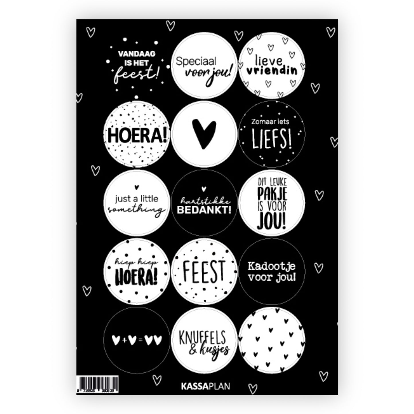 Stickervel | Feest