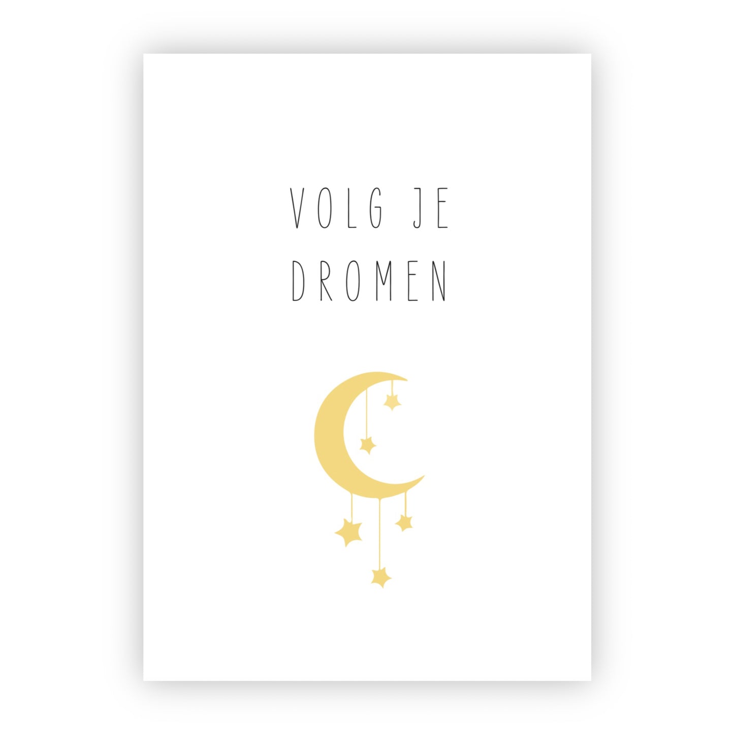 Wenskaart | Volg je dromen