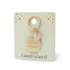 Sleutelhanger | Jij bent goud waard