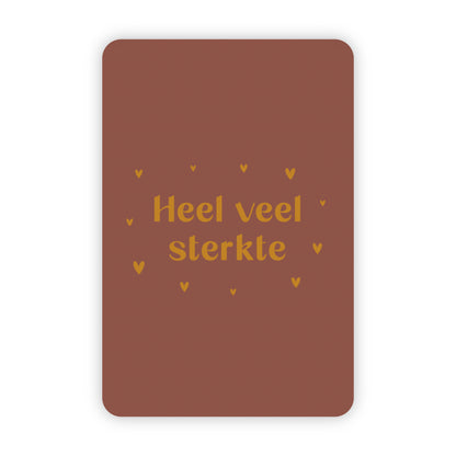 Wenskaarten | Set van 20 met goudfolie