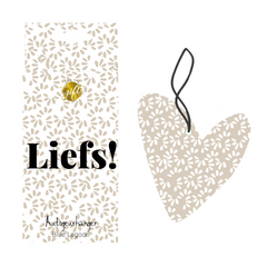 Auto geurhanger | Liefs