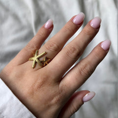 Ring | Jazzy goud