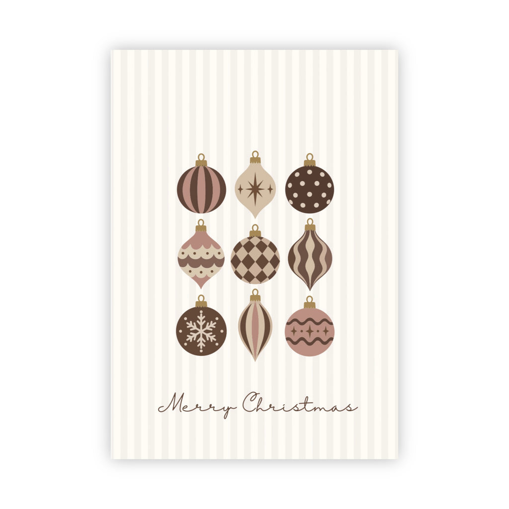 Dubbele kerstkaarten | Set van 10