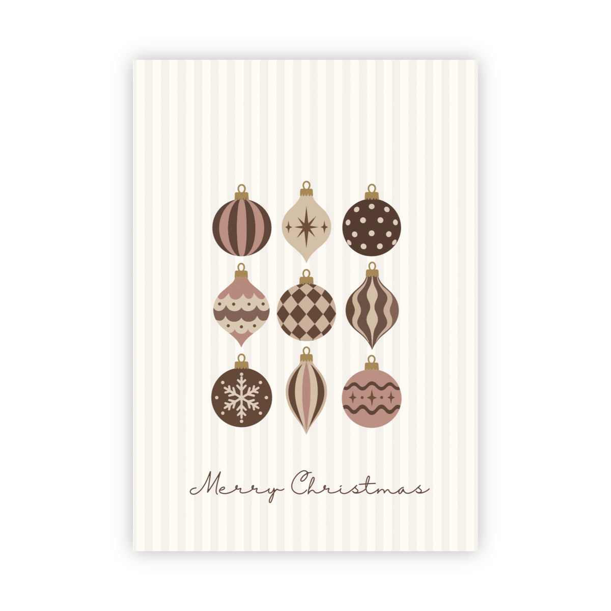 Dubbele kerstkaarten | Set van 10