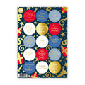 Stickervel | Sint goudfolie