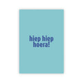 Wenskaart | Hiep hiep hoera