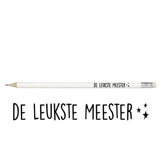 Potlood | De leukste meester