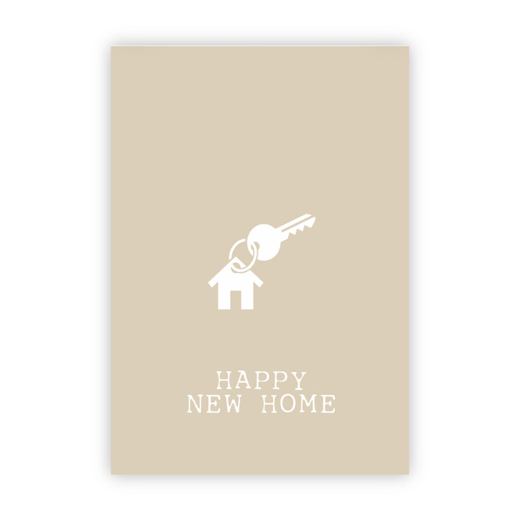 Dubbele wenskaart | Happy new home
