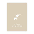 Dubbele wenskaart | Happy new home