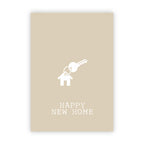 Dubbele wenskaart | Happy new home