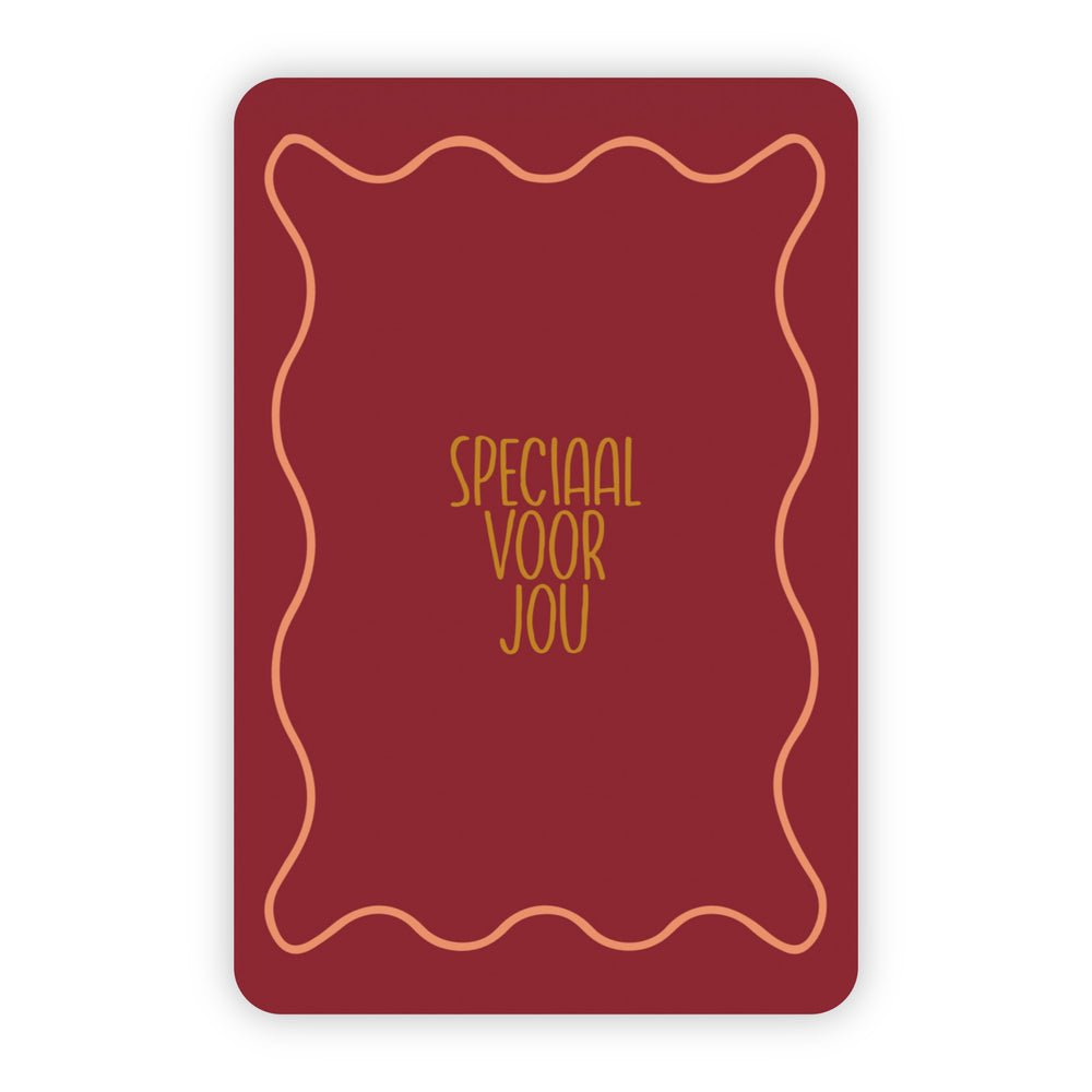 Wenskaart | Speciaal voor jou goudfolie
