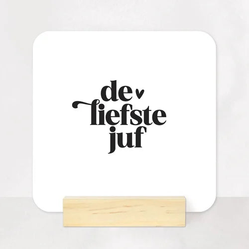 Forex tegeltje | Liefste juf