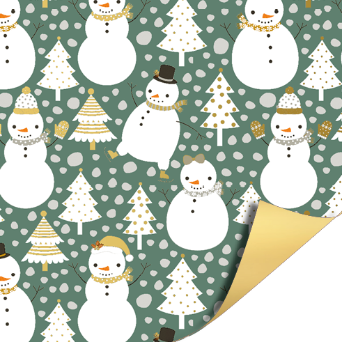 Cadeaupapier | Christmas snowmen