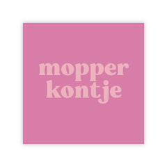 Forex tegeltje | Mopperkontje