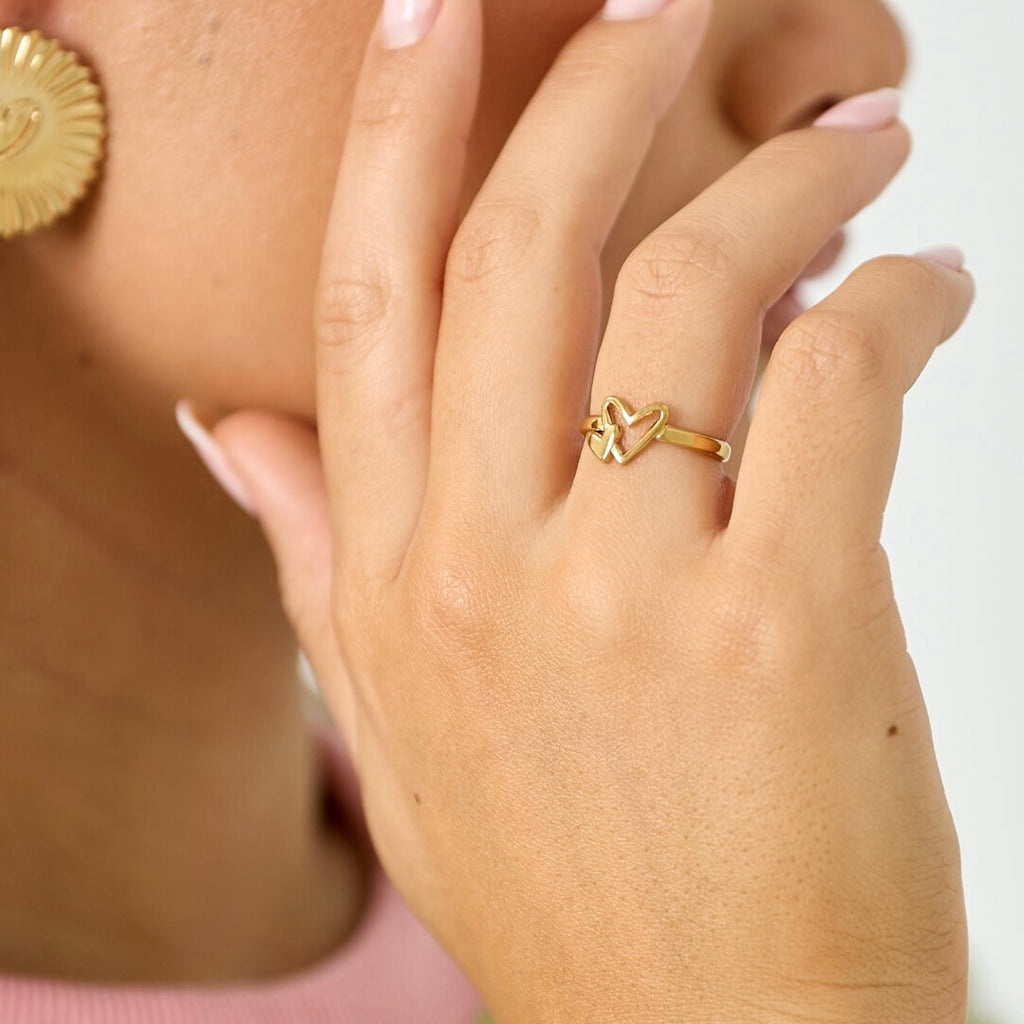 Ring | Rosa goud