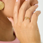 Ring | Rosa goud