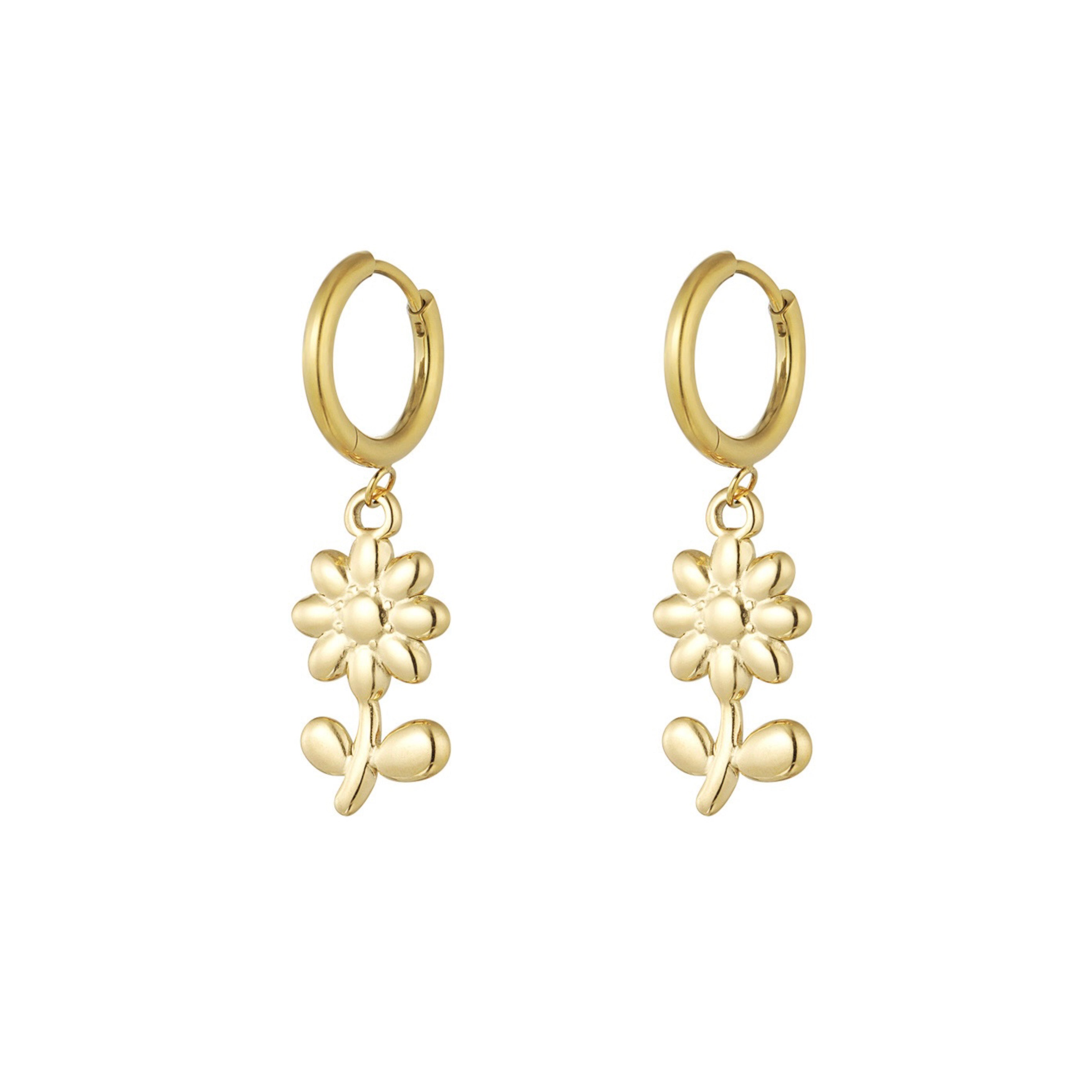 Oorbellen | Hazel goud