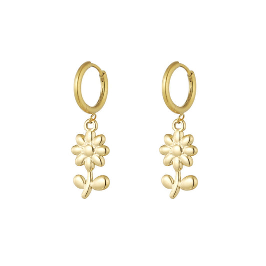 Oorbellen | Hazel goud