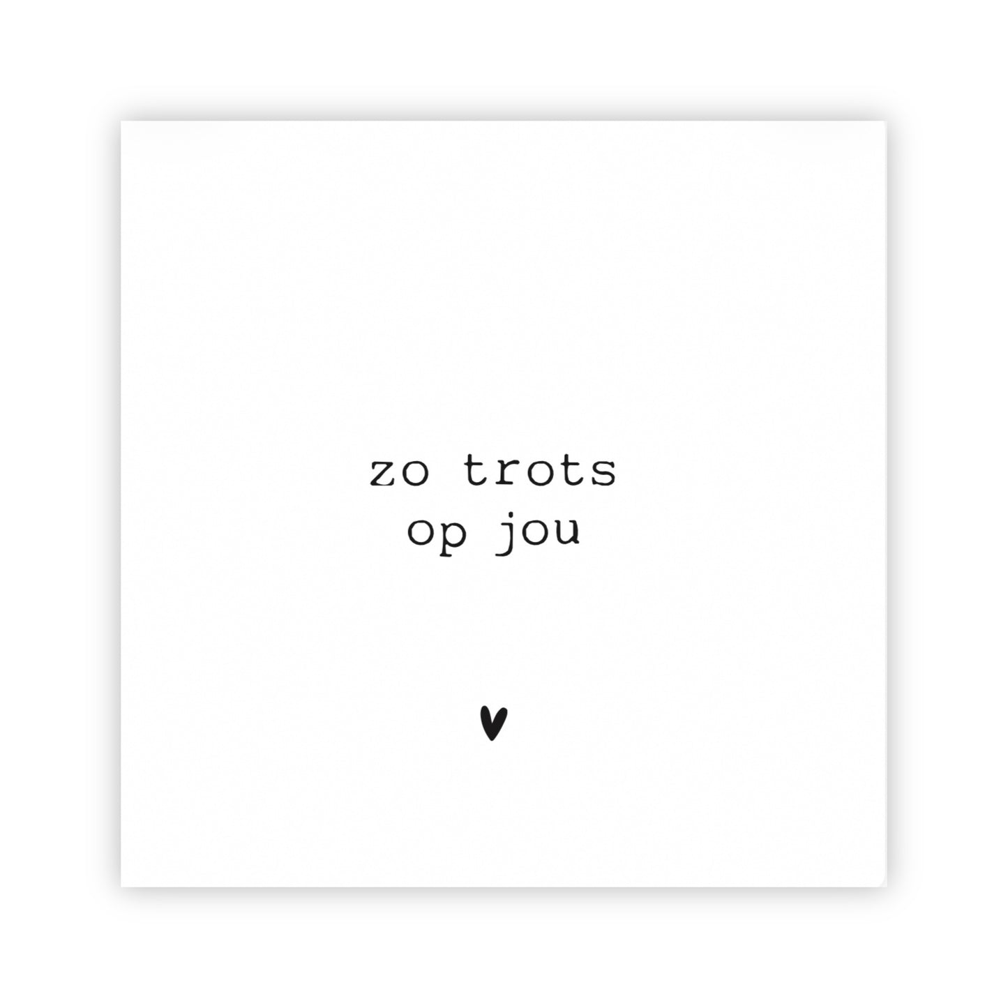 Forex tegeltje | Zo trots op jou